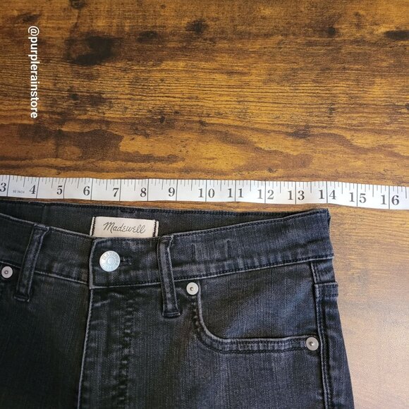 Madewell Jeans 28 Skinny 9" High Rise Lunar Wash A5699 Tummy Control Slimming - Picture 7 of 12